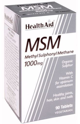 MSM Methylsulfonylmethane 1000 mg 90 Tablets