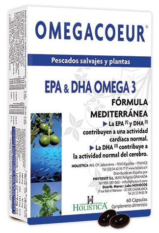 Hol&iacute;stica Omegacoeur 60 Capsules