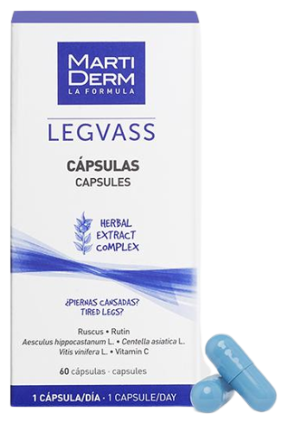 Martiderm Legvass 60 Capsules