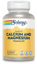 Calcium and Magnesium 90 Vegetable Capsules