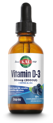 Kal Vitamin D3 2000IU Drops 53 ml