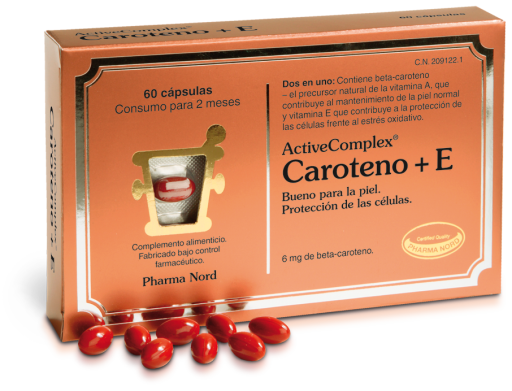 Activecomplex Carotene+E 60 Tablets.