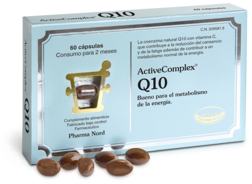 Pharma Nord Activecomplex Q10 30Mg. (Quinone) 60 Capsules.