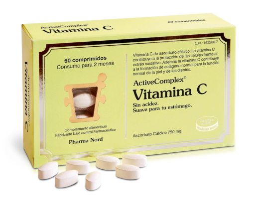 ActiveComplex Vitamin C Calcium Ascorbate 60 Tablets.