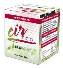 Ergonat Cir Micro Ergosphere 40 Capsules