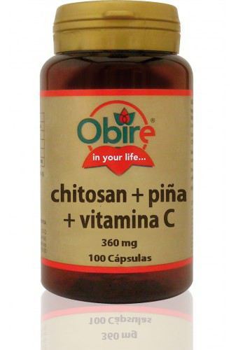 Chitosan + Pineapple + Vitamin C 100 Capsules