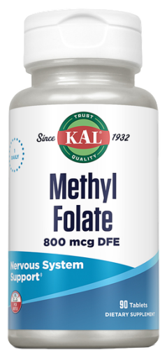 Kal Methyl Folate 800 Mcg 90 Tablets