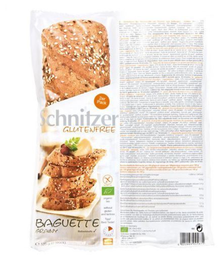 Schnitzer Baguette gluten seed bio 320g