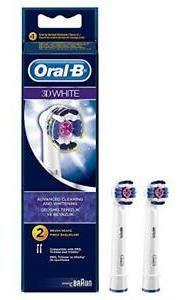 Replacement head 3D White 2 Uds