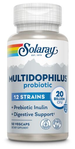Solaray Multidophilus 12-20 Billion 50 Vegetable Capsules