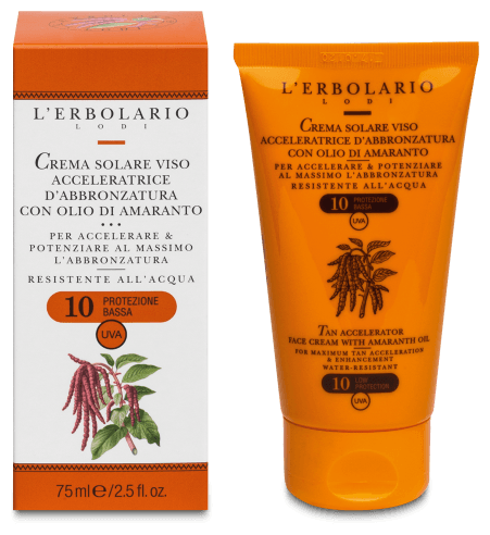 Tan Accelerator Facial Sun Cream SPF 10 75 ml