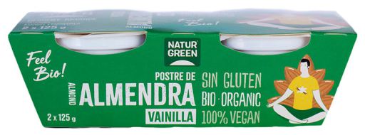 Naturgreen Almond vanilla dessert Bio 2 x 125 g