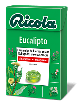 Ricola Caramelo Eucalipto Caja Sin Az&uacute;car