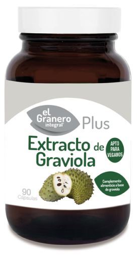 El Granero Integral Graviola-Guaranaba 90 Capsules 510 Mg
