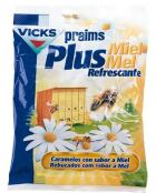 Praims Plus Refreshing Honey Candies Bag 72 gr