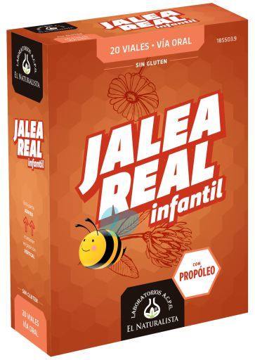 El Naturalista Royal Jelly for Children with Propolis 20 vials