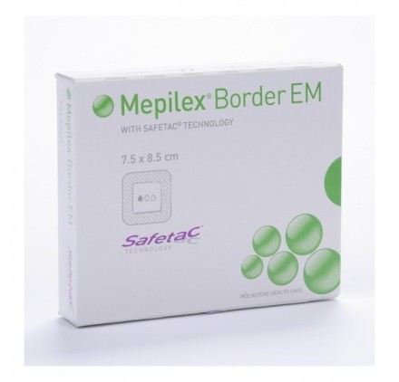 Mepilex Border Em Dressing 7.5 X 8.5Cm 3 Units