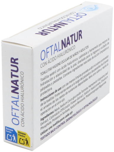 El Naturalista Oftalnatur 15 Eye Wipes