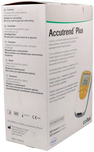 Roche Accutrend Plus Device Glucose Cholesterol Triglycerides
