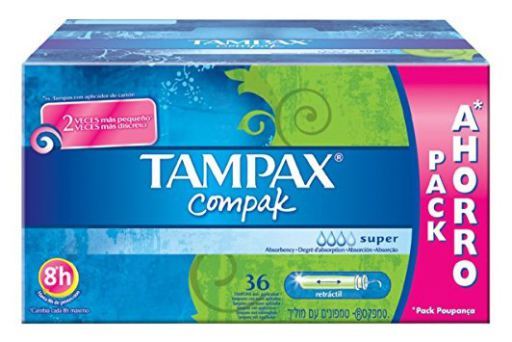 Tampax Compak Super Buffer 36 Units