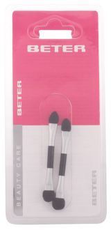 2 Eye shadow applicators, foam
