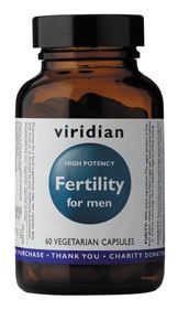 Viridian High Power Plant Fertility for Men 60 Capsules