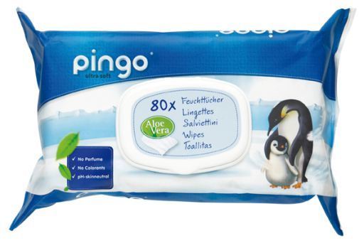 Unscented Eco-Friendly Wipes, 80 Count