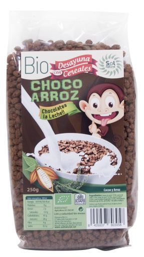 Sol Natural Children Chocolate Rice Cereal Bio 250 gr