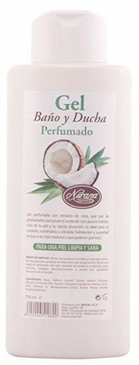 Bath And Shower Gel 750ml Coconut Scented