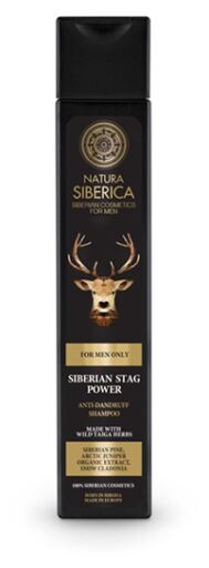 Natura Siberica For Men Only Anti-Dandruff Shampoo The Power of the Deer 250 ml