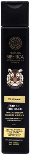 For Men Only 2-in-1 Tiger's Fury Energizing Shampoo 250 ml