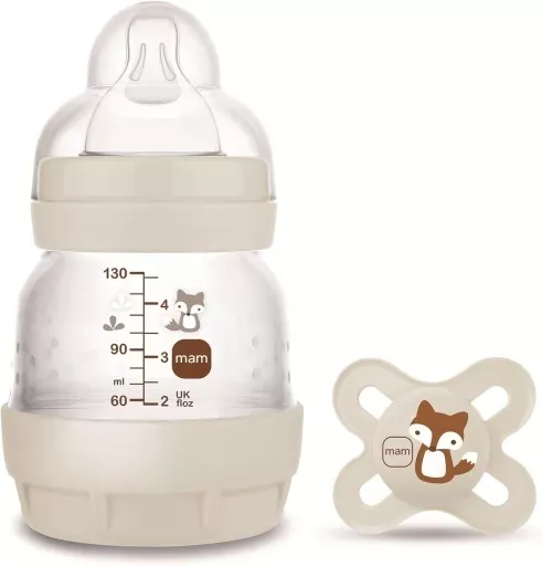 Easy Start Anti-Colic Bottle 0 months 130 ml + Pacifier