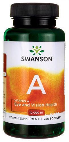 Swanson Vitamin A 250 Softgels