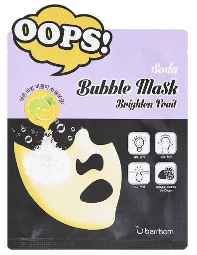 Mask for the Face Bubble Mask Brighten Fruit