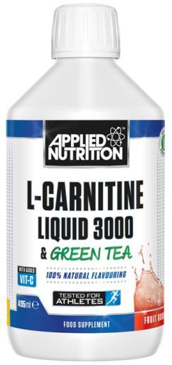 L-Carnitine Liquid 3000 & Green Tea Aour Apple 495 ml