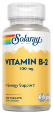 Vitamin B2 100 mg 100 Vegetable Capsules Vitamin B2 100 mg 100 Vegetable Capsules