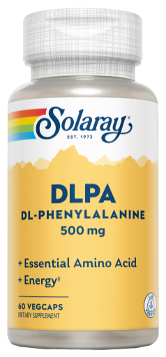 Solaray Dl-Phenylalanine 500 mg 60 Vegetable Capsules