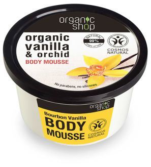 Organic Shop Bourbon Vanilla Body Mousse 250 ml