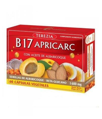 Terezia B17 Apricarc with Apricot Oil 60 Vegetable Capsules