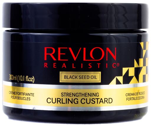 Realistic Black Seed Oil Curling Custard 300ml