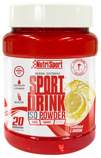 Nutrisport Sport Drink Powder Lemon 1020 gr
