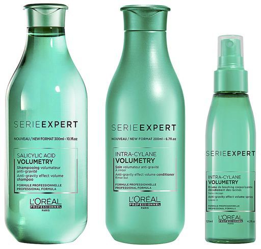 L'Or&eacute;al Professionnel Volumetry Pack: Shampoo + Conditioner + Volumizing Spray
