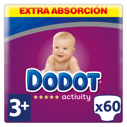 Activity Extra Diapers Size 3 with 60 Units