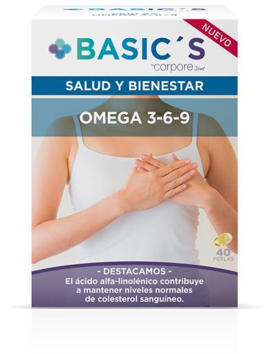 Corpore Diet Omega 3 6 9 40 Pearls