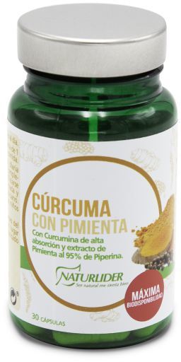 Naturlider Turmeric with Pepper 30 Vcaps