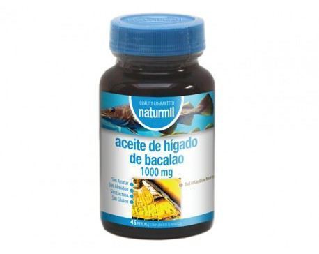 Naturmil Cod Liver Oil 1000 Mg 45 Capsules