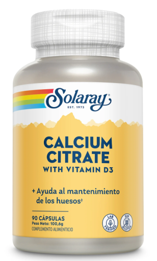 Calcium Citrate with Vitamin D3 90 Caps