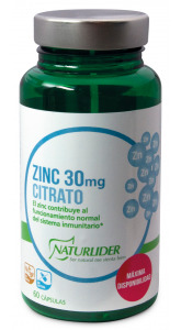 Naturlider Zinc Citrate 60 Capsules