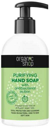 Organic Shop Purifying Hand Soap with Sanitizing Action 500 ml