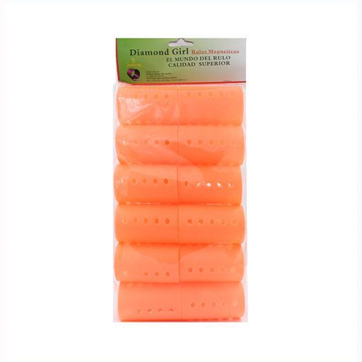 Diamond Girl Magnetic Rollers 4.4 Diam 12 Units